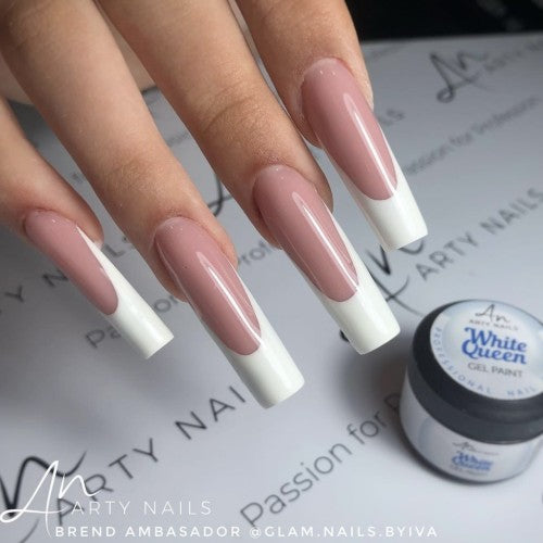 ARTY NAILS GEL U BOJI I FRENCH GEL WHITE QUEEN 5 ML