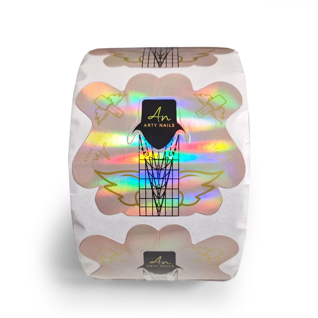 ARTY NAILS HOLOGRAMSKI ŠABLONI 500kom