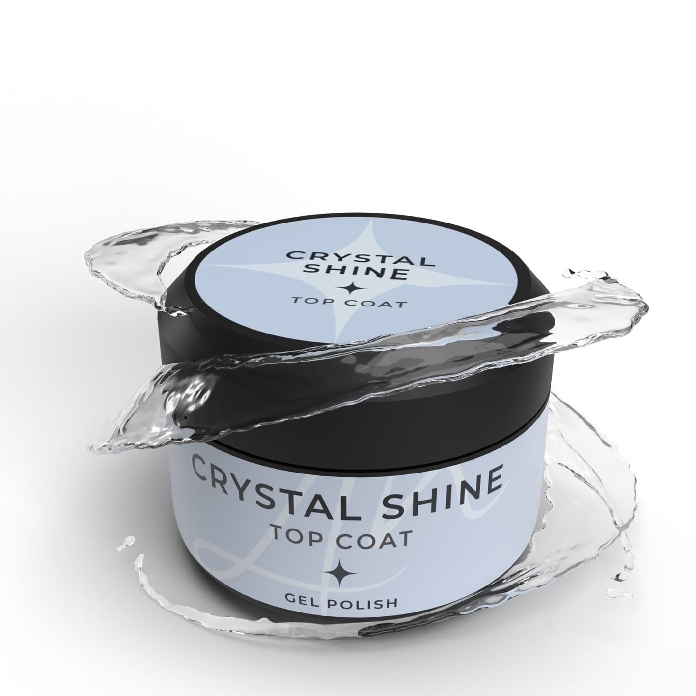 ARTY NAILS CRYSTAL SHINE TOP COAT (Hema, Di Hema, TPO Free)